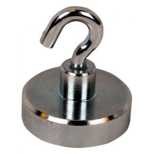 Neodymový magnet Hák, délka: 20.5 mm 9.5 kg, tloušťka: 4.5 mm 16 mm Eclipse