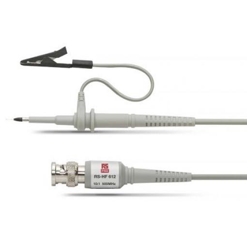 Sonda pro osciloskop, typ sondy: Miniaturní 500 MHz 0.1 dB 500 V, řada: RS-HF BNC 1 0.7 ns RS PRO