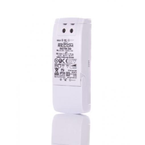 LED ovladač, řada: RACT09 RACT09-350 13/26 V 350 mA 9 W IP20 Recom