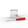 Nerezová ocel 304 Matný Přizpůsobitelná krabice 1 vylamovací otvory 75mm x 50 mm RS PRO 75 mm