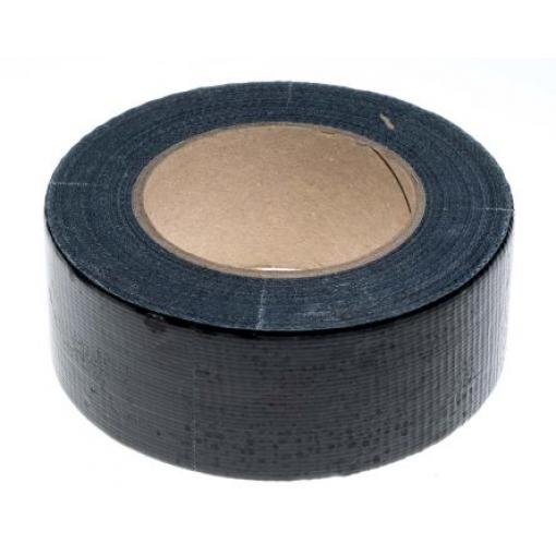 Páska na potrubí, Černá, délka: 50 m x 50 mm x 0.17 mm RS PRO Lesklý