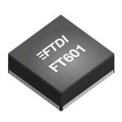 FTDI Chip USB přemostění IC FT601Q-B-T 2kanálový 5 Gbps 3.6 V USB 3.0, USB 2.0 3.3 V, počet kolíků: 76 kolíkový, QFN