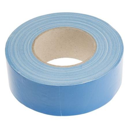 Páska na potrubí, Modrá, délka: 50 m x 50mm x 0.23 mm RS PRO Lesklý