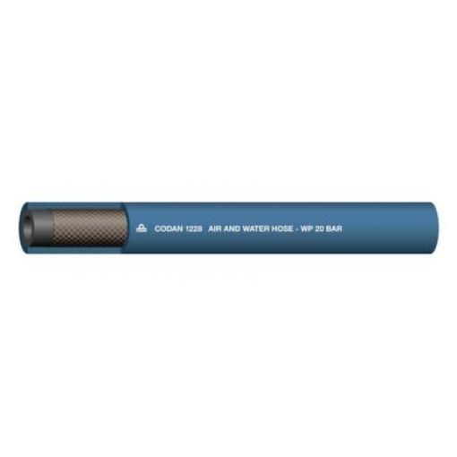Hadicové vedení délka 25 m Etylen-propylen-dien monomer Modrá, vnitřní průměr: 9.5 mm (vnitřní prům.) RS PRO 16.5 mm OD