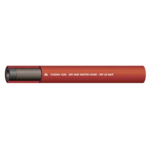 Hadicové vedení délka 25 m Etylen-propylen-dien monomer Červená, vnitřní průměr: 12.7 mm (vnitřní prům.) RS PRO 21.5 mm