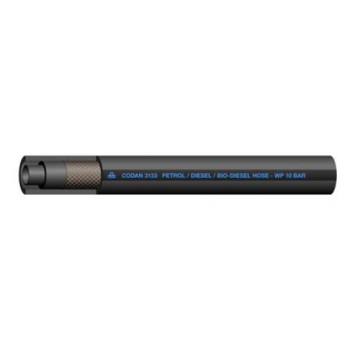 Hadicové vedení délka 25 m CPE Černá, vnitřní průměr: 9.5 mm (vnitřní prům.) RS PRO 16.5 mm OD