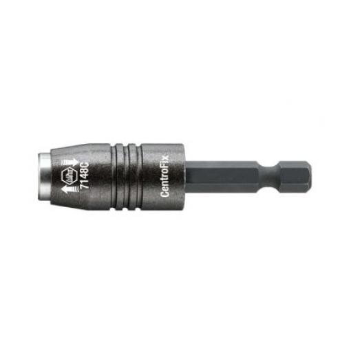 Wiha Držák bitů, Chrom-vanadová ocel, Molybdenová ocel, typ hlavice: Šestihranný, Šestihran, 6.35 mm, 1/4 in, celková