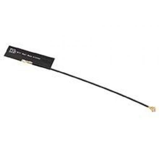 Anténa WiFi Všesměrový 204281-0100 Interní Lepicí Propojení Mikrokoaxiální RF Molex 100 mm 3.3 dBi WiFi (dvoupásmová),