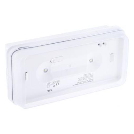 RS PRO Nouzové osvětlení, IP65 Přepážka, typ žárovky: LED Nástěnná 2 x 0.5 W