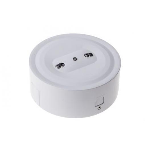 RS PRO Nouzové osvětlení, IP20 Stropní svítidlo, typ žárovky: LED Povrch 9 W, 4.5 VA
