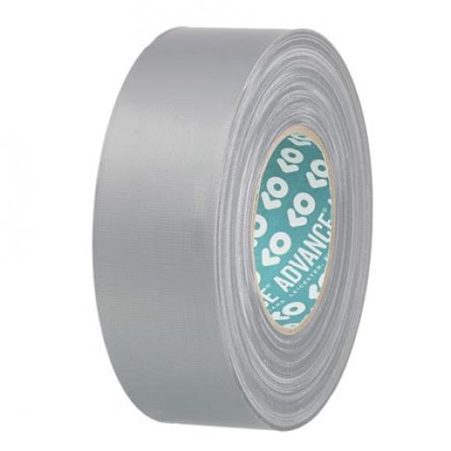 Páska na potrubí, Stříbrná, délka: 50 m x 50 mm x 0.3 mm AT0163 Advance Tapes Lesklý