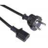 Napájecí šňůra 5 m, Černá, A: IEC C13, B: CEE 7/7 Polyvinylchlorid, 250 V RS PRO