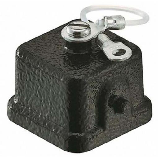 HARTING Ochranný kryt, Ochranný kryt, řada: HAN, Vnitřní 2.08 mm², 0.5 mm² -, 500 V, pro použití s: Napájecí konektory