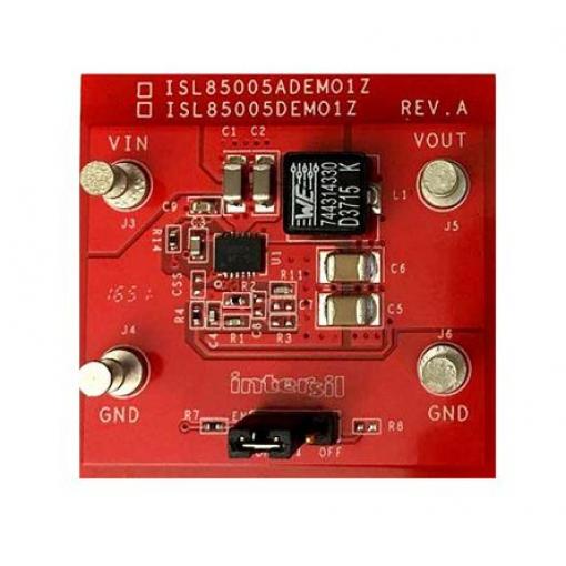 Demo deska, Demonstration Board, Snižující regulátor, Renesas Electronics