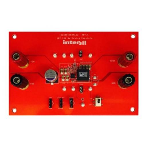 Vyhodnocovací deska Vyhodnocovací deska Snižující regulátor Renesas Electronics ISL85014, pro použití s: Synchronní