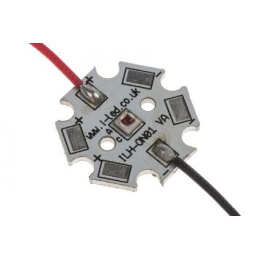 Pole LED, řada: IHH-OM01 IHH-OM01-FRED-SC221-WIR200. barva Červená 1 Intelligent LED Solutions 250 mW