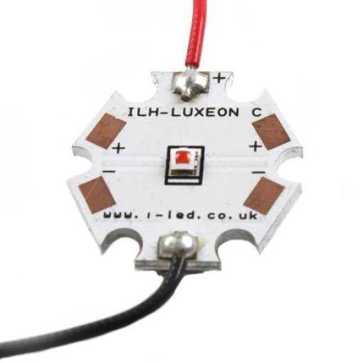 Pole LED, řada: LUXEON C ILH-LC01-CYAN-SC201-WIR200. barva Azurová 1 65 lm Intelligent LED Solutions