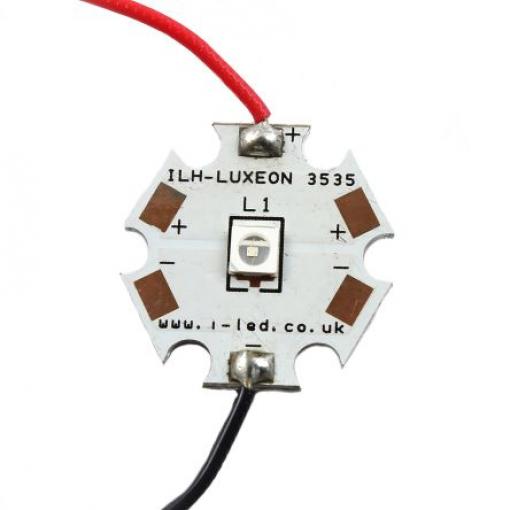 Pole LED, řada: LUXEON Sunplus 35 ILH-LS01-PR12-SC201-WIR200. barva Purpurová 1 Intelligent LED Solutions