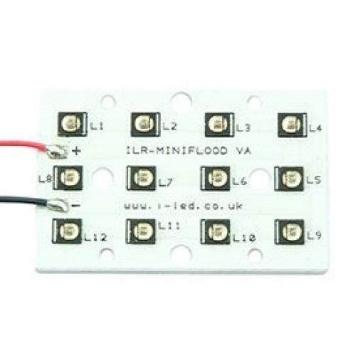 ILR-IO12-85SL-SC211-WIR200. IR LED, řada: ILR-IO12 2 kolíkový Povrch 12 LED 16080 mW 850 nm Intelligent LED Solutions
