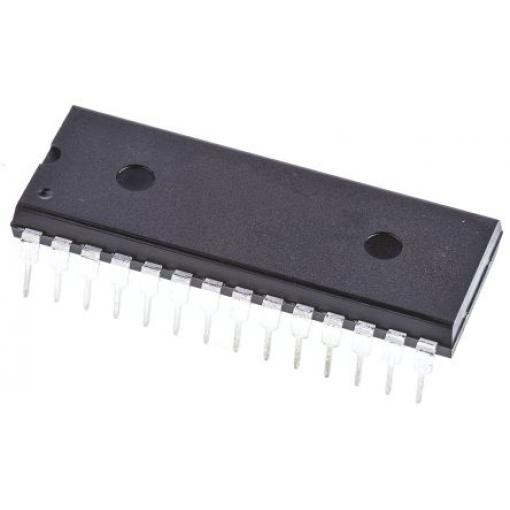 ADC MAX118CPI+ osminásobný 8bitovýů 1000ksps, PDIP, počet kolíků: 28