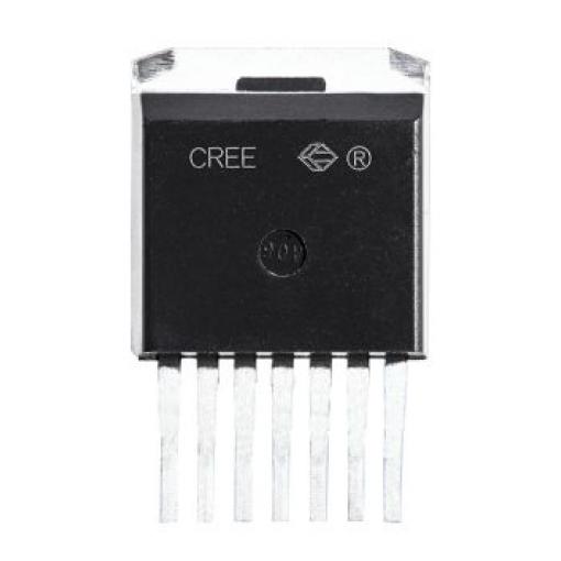 řada: C3M MOSFET C3M0120100J Typ N-kanálový 22 A 1 kV Wolfspeed, TO-263, počet kolíků: 8 kolíkový Vylepšení