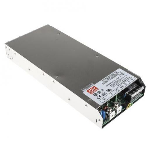 Spínaný napájecí zdroj, počet výstupů: 1 RSP-1000-24 24V dc Šasi 960 W RSP-1000 MEAN WELL 370 V dc, 264V ac