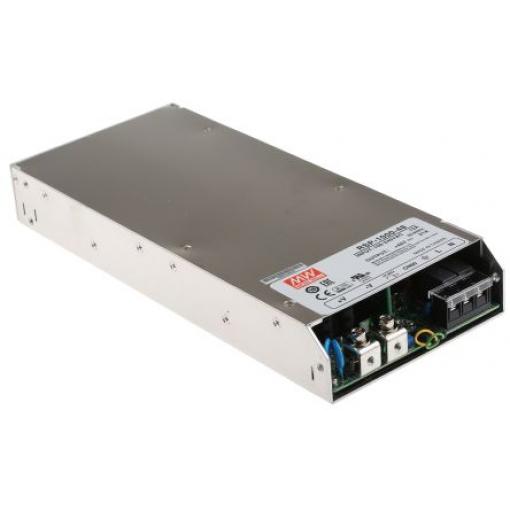 Spínaný napájecí zdroj, počet výstupů: 1 RSP-1000-48 48V dc Šasi 1 kW RSP-1000 MEAN WELL 370 V dc, 264V ac