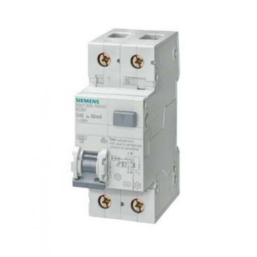 Siemens 1pólový vypínací citlivost 30 mA Typ A