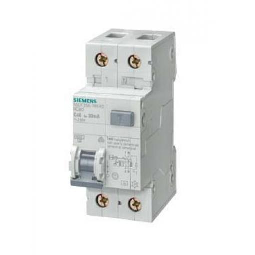Siemens 1pólový vypínací citlivost 30 mA Typ A