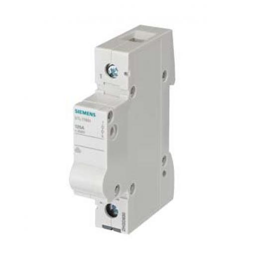 Siemens Oddělovací (hlavní) vypínač, rozsah: 5TL1 1pólový Lišta DIN 100 A