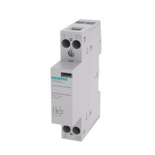 Siemens Stykač napětí ve vinutí 230V ac 2pólový 20 A 230V ac 0.0026 kW s 1 NO/1 NC kontakty 230V ac Řízení motoru,