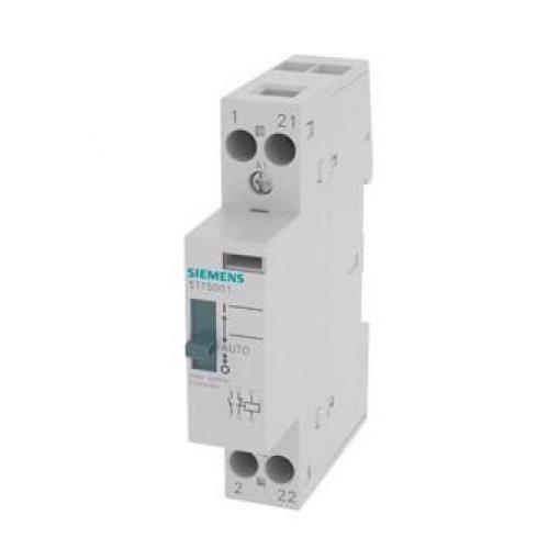 Siemens Stykač napětí ve vinutí 230V ac 2pólový 20 A 230V ac 0.0026 kW s 1 NO/1 NC kontakty 230V ac Řízení motoru,