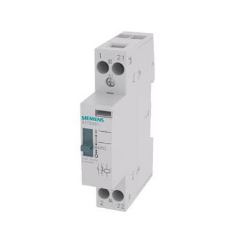 Siemens Stykač napětí ve vinutí 230V ac 2pólový 20 A 230V ac 0.0026 kW s 1 NO/1 NC kontakty 230V ac Řízení motoru,