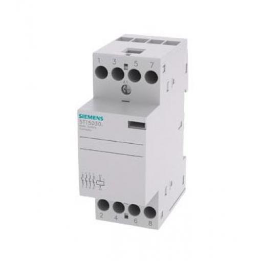 Siemens Stykač napětí ve vinutí 110V ac/dc 4pólový 24 A 400V ac 0.0026 kW s 4 NO kontakty 230V Řízení motoru, rozsah: