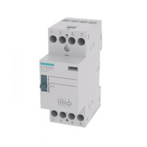 Siemens Stykač napětí ve vinutí 220V ac/dc 4pólový 25 A 400V ac 0.0026 kW s 4 NO kontakty 230V Řízení motoru, rozsah: