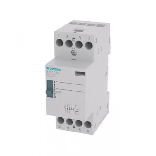 Siemens Stykač napětí ve vinutí 24V ac/dc 4pólový 25 A 400V ac 0.0026 kW s 4 NO kontakty 230V Řízení motoru, rozsah: 5TT