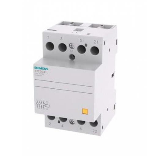 Siemens Stykač napětí ve vinutí 24V ac/dc 4pólový 40 A 400V ac 0.0026 kW s 3 NO, 1 NC kontakty 230V Řízení motoru,