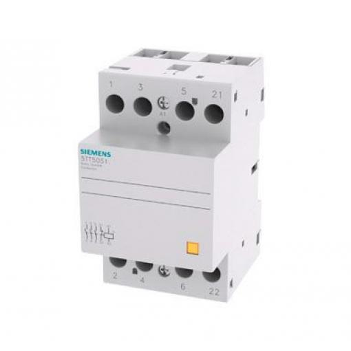 Siemens Stykač napětí ve vinutí 24V ac/dc 4pólový 63 A 400V ac 0.0026 kW s 3 NO, 1 NC kontakty 230V Řízení motoru,
