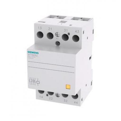 Siemens Stykač napětí ve vinutí 24V ac/dc 4pólový 63 A 400V ac 0.0026 kW s 2 NO/2 NC kontakty 230V Řízení motoru,
