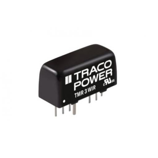 TRACOPOWER Měnič DC/DC TMR 3WIR, výstup: 12 V dc 1.6 kV dc, Vin 75V dc 125 mA, Vin 18V 3 W -40 °C 90 °C Průchozí otvor