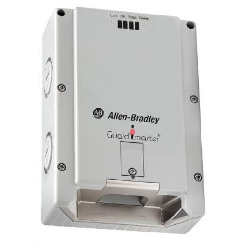 Allen Bradley Guardmaster 442 g Elektromagnetický blokovací spínač Napájení pro uzamčení/odemčení Včetně ovladače