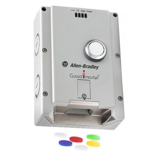 Allen Bradley Guardmaster 442 g Elektromagnetický blokovací spínač Napájení pro uzamčení/odemčení Včetně ovladače
