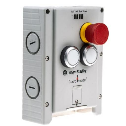 Allen Bradley Guardmaster 442 g Elektromagnetický blokovací spínač Napájení pro uzamčení/odemčení Včetně ovladače
