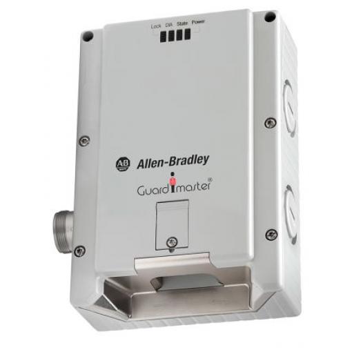 Allen Bradley Guardmaster 442 g Elektromagnetický blokovací spínač Napájení pro uzamčení/odemčení Včetně ovladače