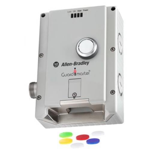 Allen Bradley Guardmaster 442 g Elektromagnetický blokovací spínač Napájení pro uzamčení/odemčení Včetně ovladače