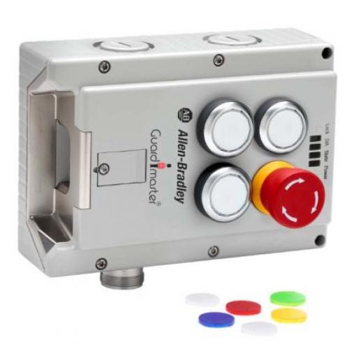 Allen Bradley Guardmaster 442 g Elektromagnetický blokovací spínač Napájení pro uzamčení/odemčení Včetně ovladače