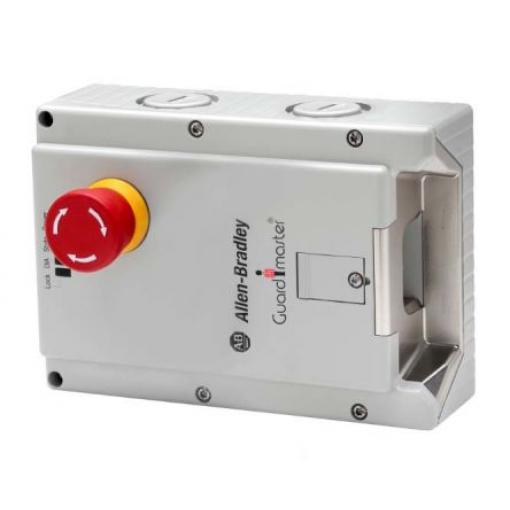 Allen Bradley Guardmaster 442 g Elektromagnetický blokovací spínač Napájení pro uzamčení/odemčení Včetně ovladače