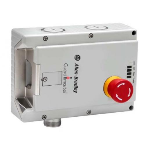 Allen Bradley Guardmaster 442 g Elektromagnetický blokovací spínač Napájení pro uzamčení/odemčení Včetně ovladače