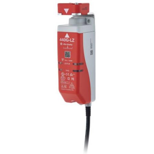 Allen Bradley Guardmaster 440G-LZ Elektromagnetický blokovací spínač Napájení pro uzamčení/odemčení Včetně ovladače