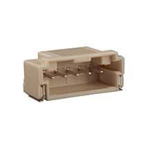 Molex Konektor PCB, řada: DuraClik, Vodič-deska, počet kontaktů: 5, počet řad: 1, rozteč: 2 mm, orientace těla: Pravý